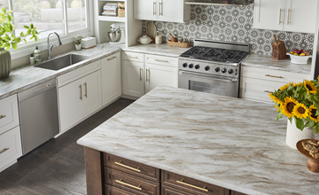 Drama Marble kitchen